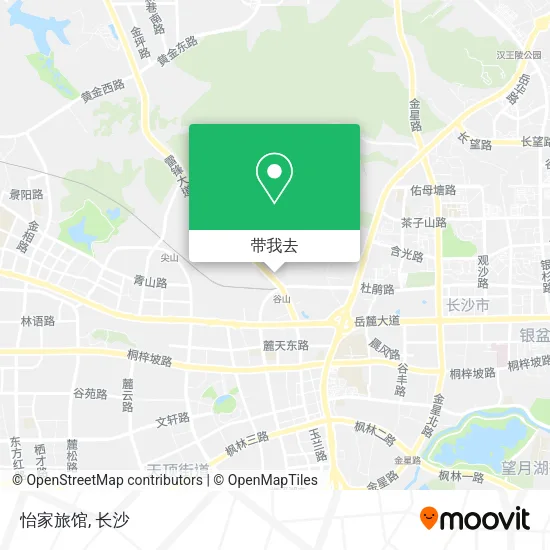 怡家旅馆地图