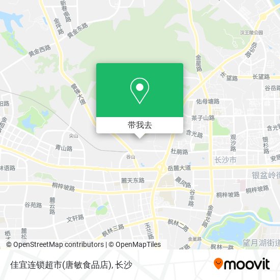 佳宜连锁超市(唐敏食品店)地图