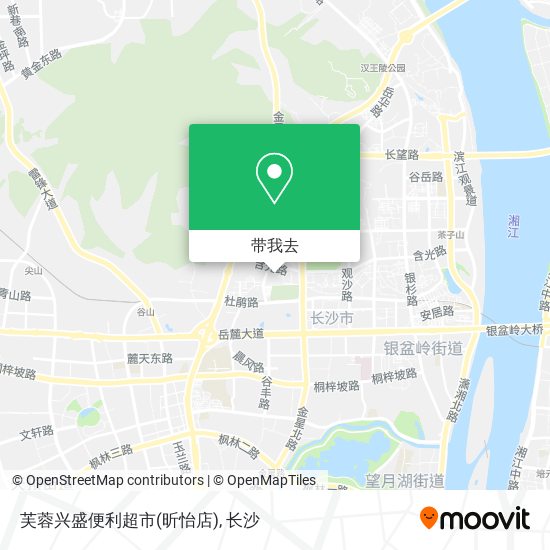 芙蓉兴盛便利超市(昕怡店)地图