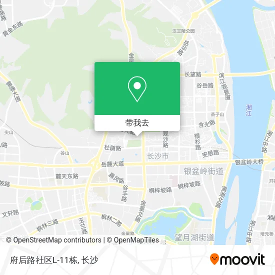 府后路社区L-11栋地图