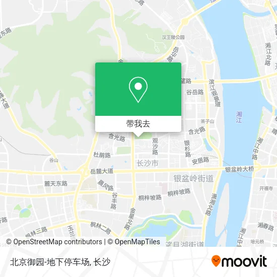 北京御园-地下停车场地图