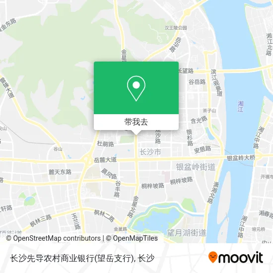 长沙先导农村商业银行(望岳支行)地图