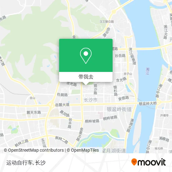 运动自行车地图