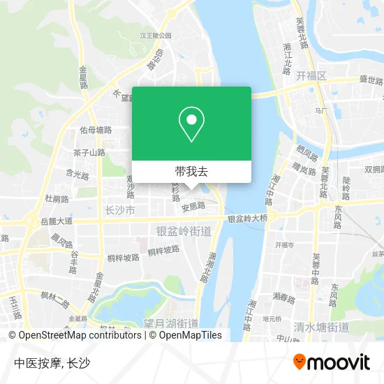 中医按摩地图