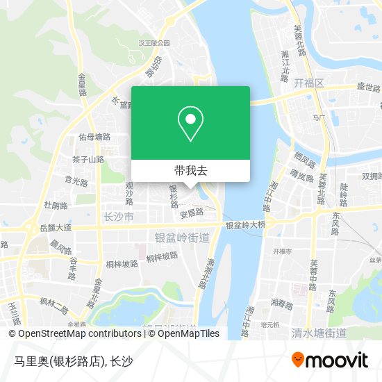 马里奥(银杉路店)地图