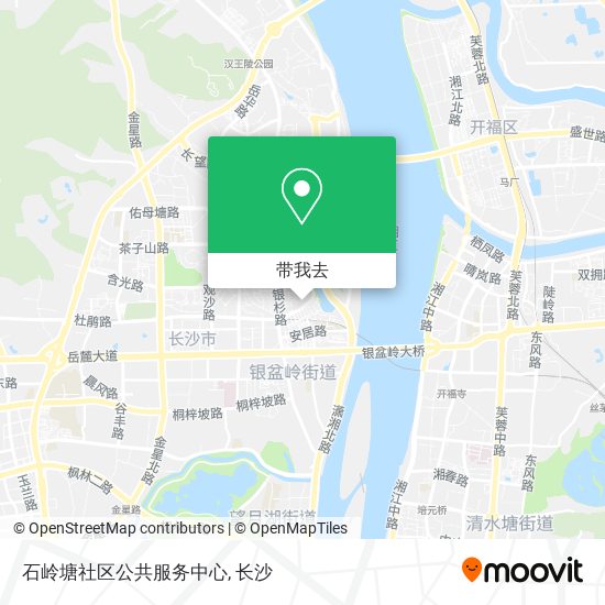 石岭塘社区公共服务中心地图