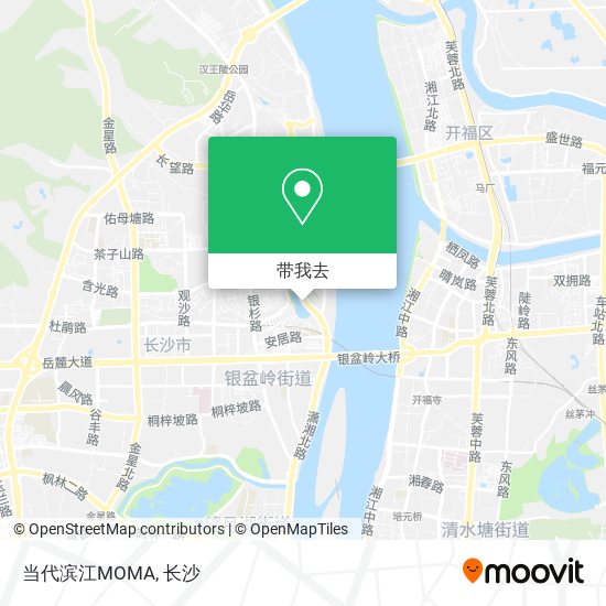 当代滨江MOMA地图