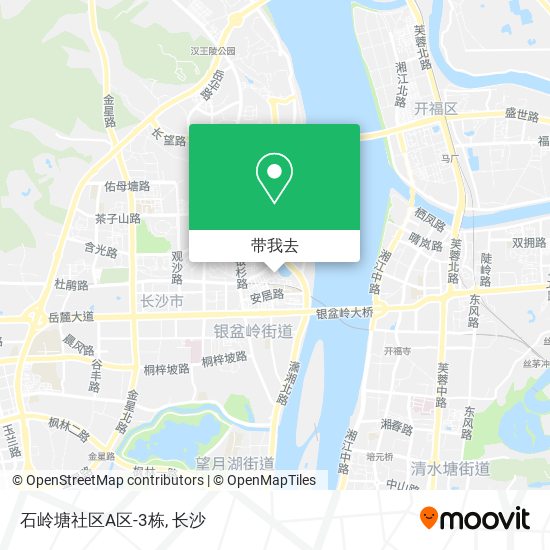 石岭塘社区A区-3栋地图