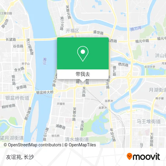 友谊苑地图