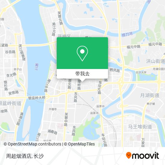 周超烟酒店地图