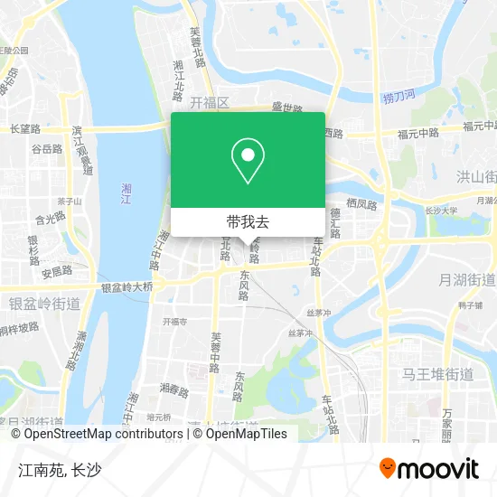 江南苑地图