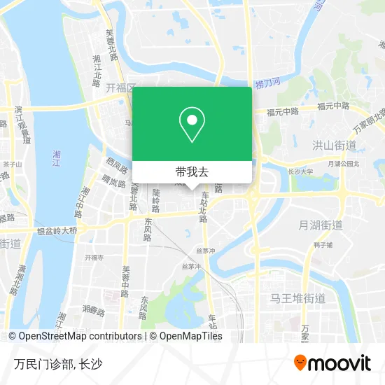 万民门诊部地图