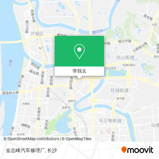 金志峰汽车修理厂地图