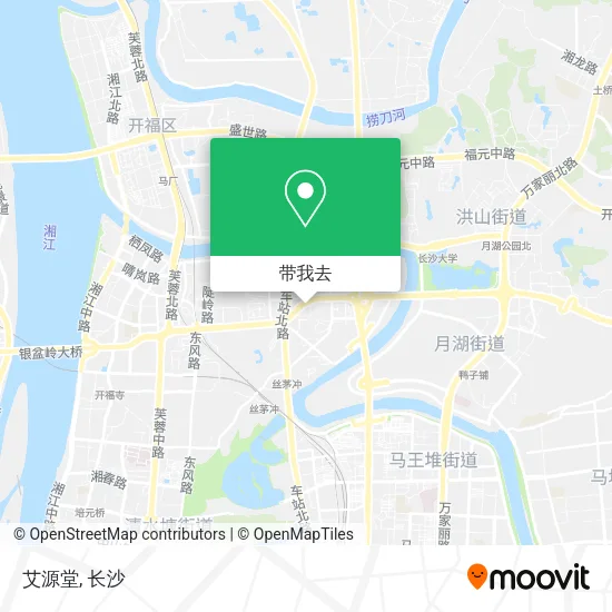 艾源堂地图