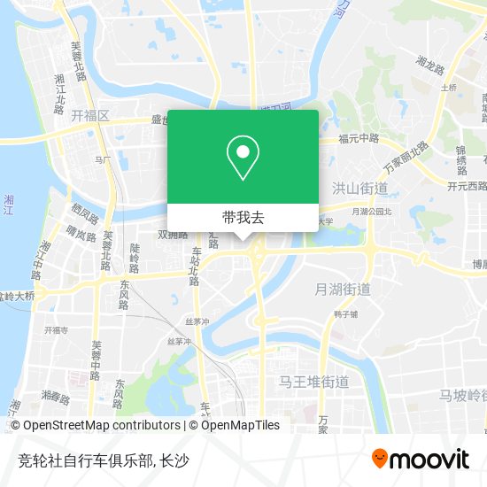 竞轮社自行车俱乐部地图