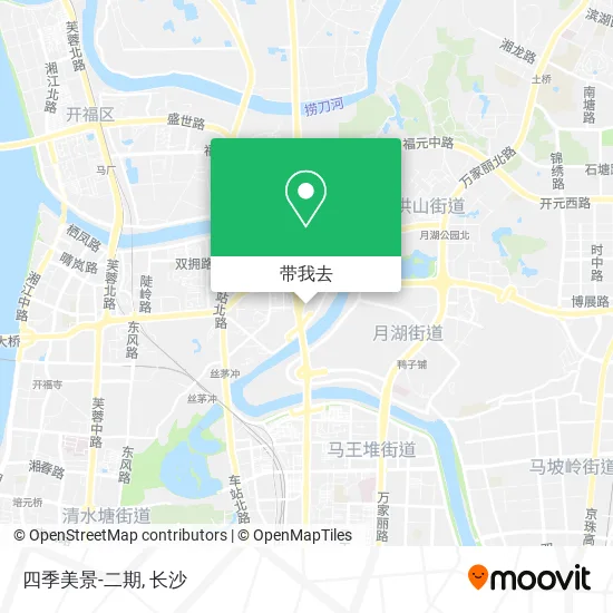 四季美景-二期地图