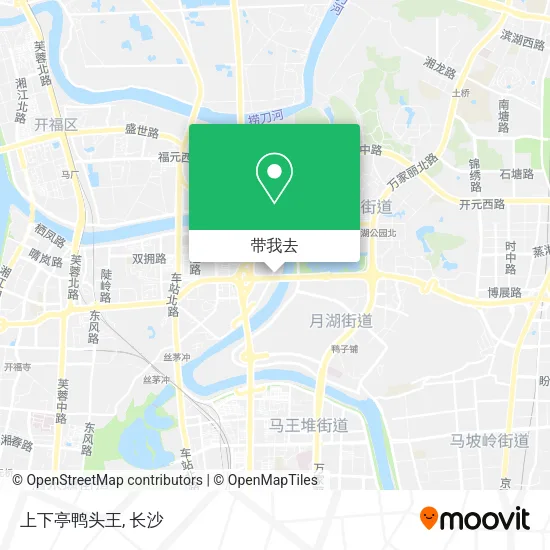 上下亭鸭头王地图