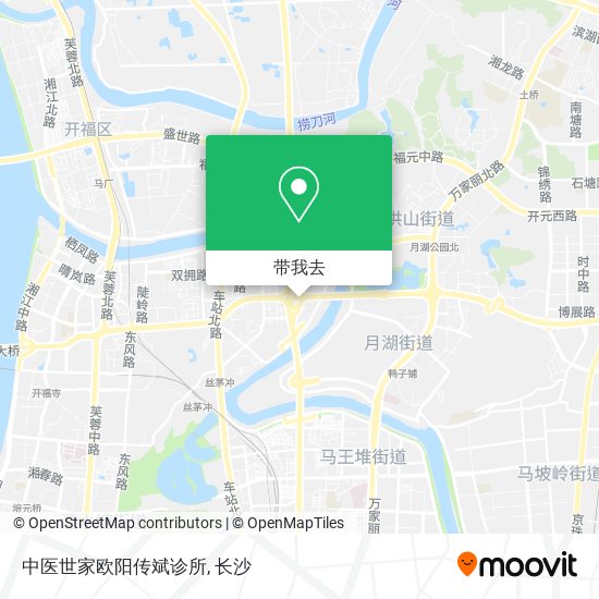 中医世家欧阳传斌诊所地图