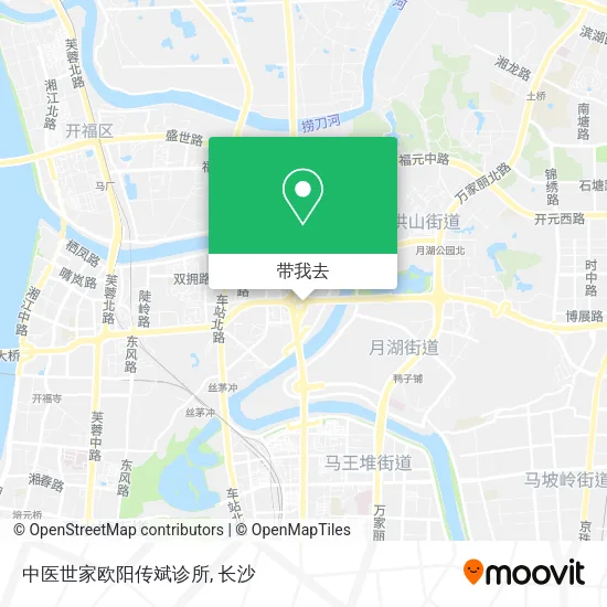 中医世家欧阳传斌诊所地图