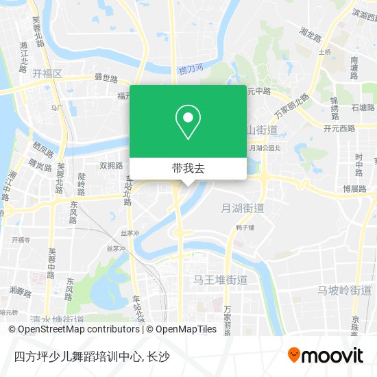 四方坪少儿舞蹈培训中心地图