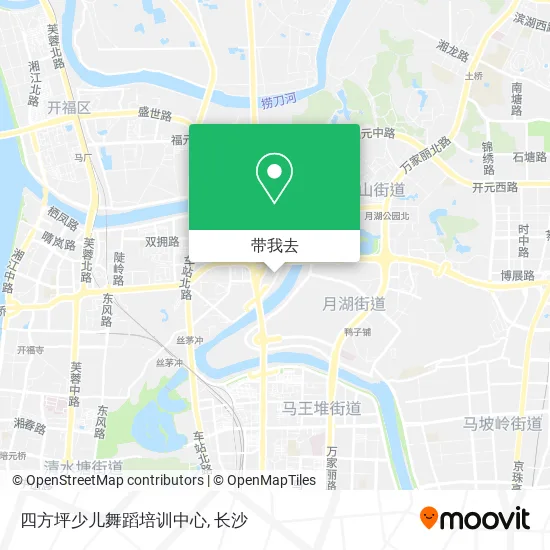 四方坪少儿舞蹈培训中心地图
