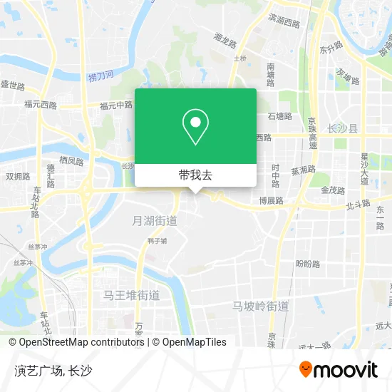 演艺广场地图