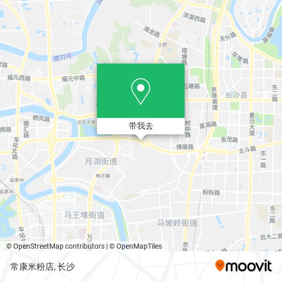 常康米粉店地图