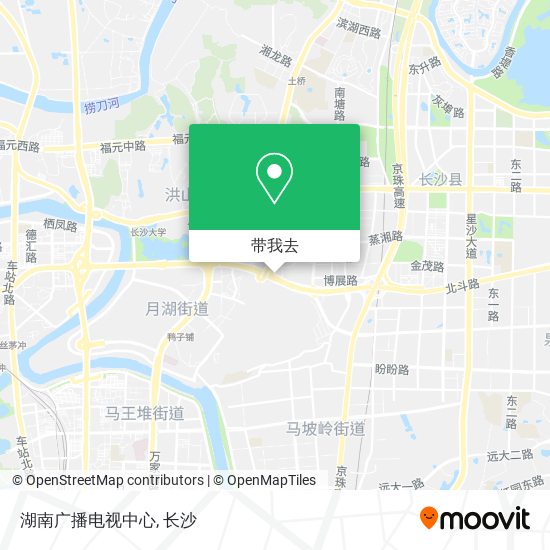 湖南广播电视中心地图