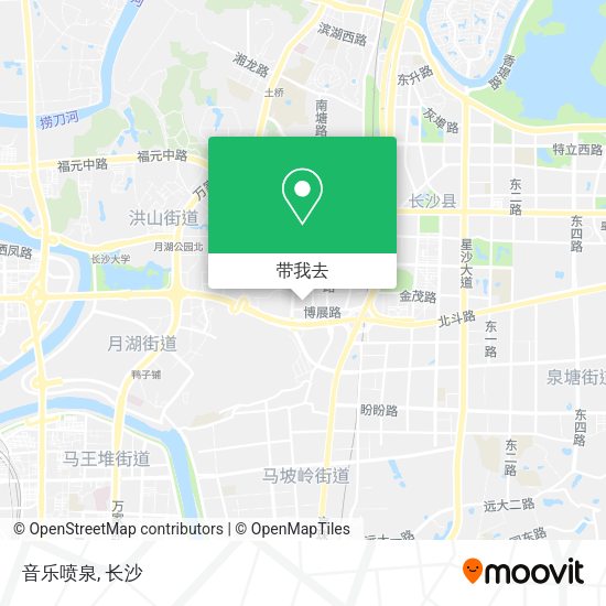音乐喷泉地图