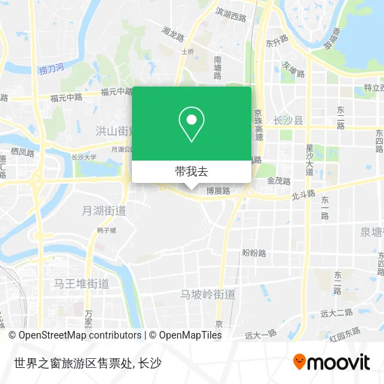 世界之窗旅游区售票处地图