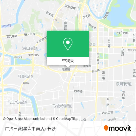 广汽三菱(星宏中南店)地图