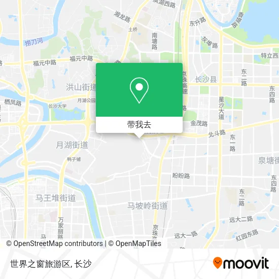 世界之窗旅游区地图