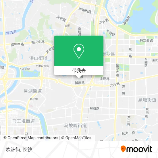 欧洲街地图
