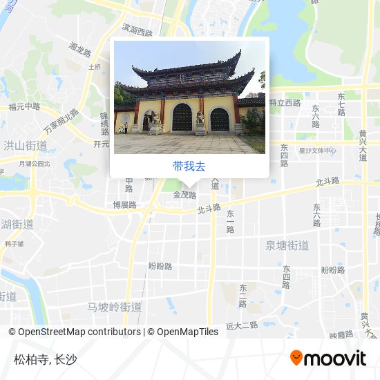 松柏寺地图