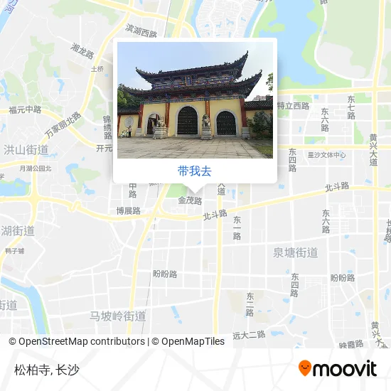 松柏寺地图