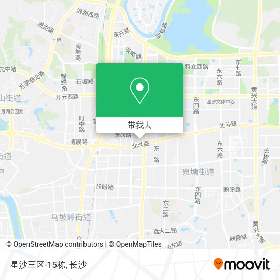 星沙三区-15栋地图
