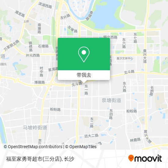 福至家勇哥超市(三分店)地图