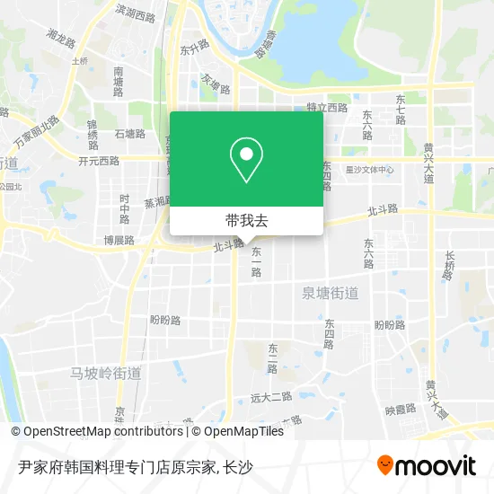 尹家府韩国料理专门店原宗家地图