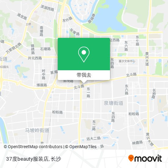 37度beauty服装店地图