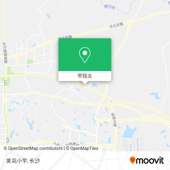 黄花小学地图
