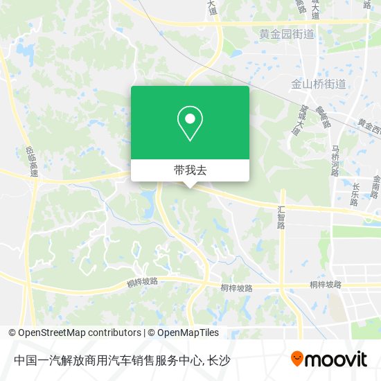 中国一汽解放商用汽车销售服务中心地图