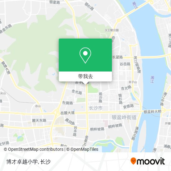 博才卓越小学地图
