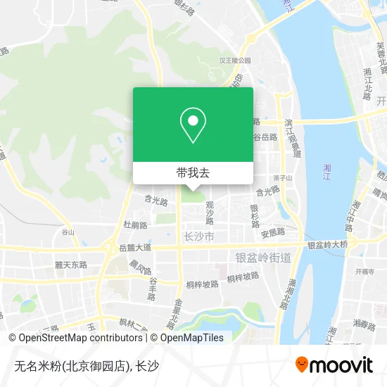 无名米粉(北京御园店)地图