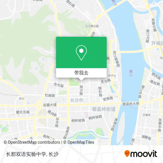 长郡双语实验中学地图