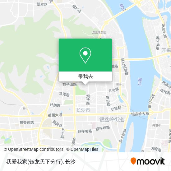 我爱我家(钰龙天下分行)地图