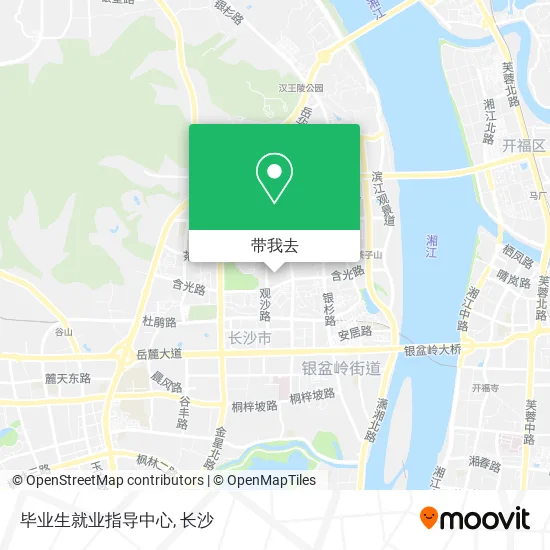 毕业生就业指导中心地图