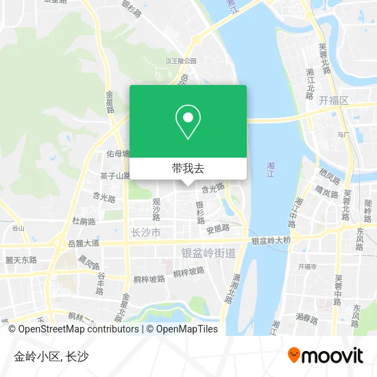 金岭小区地图