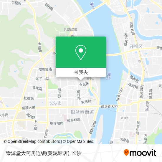 崇源堂大药房连锁(黄泥塘店)地图