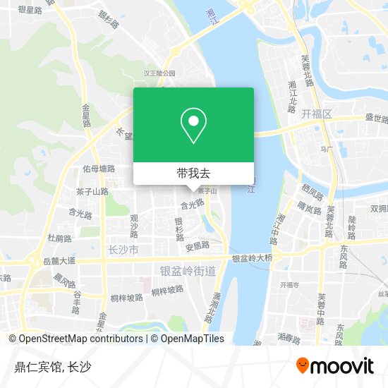 鼎仁宾馆地图