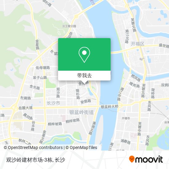 观沙岭建材市场-3栋地图